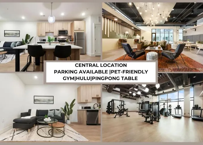Modern W/ Hulu, Gym & Parking Near Shopping Pittsburgh