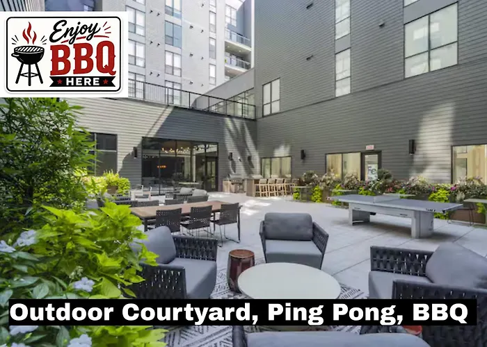Apartment Modern W/ Hulu, Gym & Parking Near Shopping